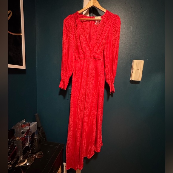 Ronny Kobo Collection Vibrant Red Dress - Picture 2 of 7